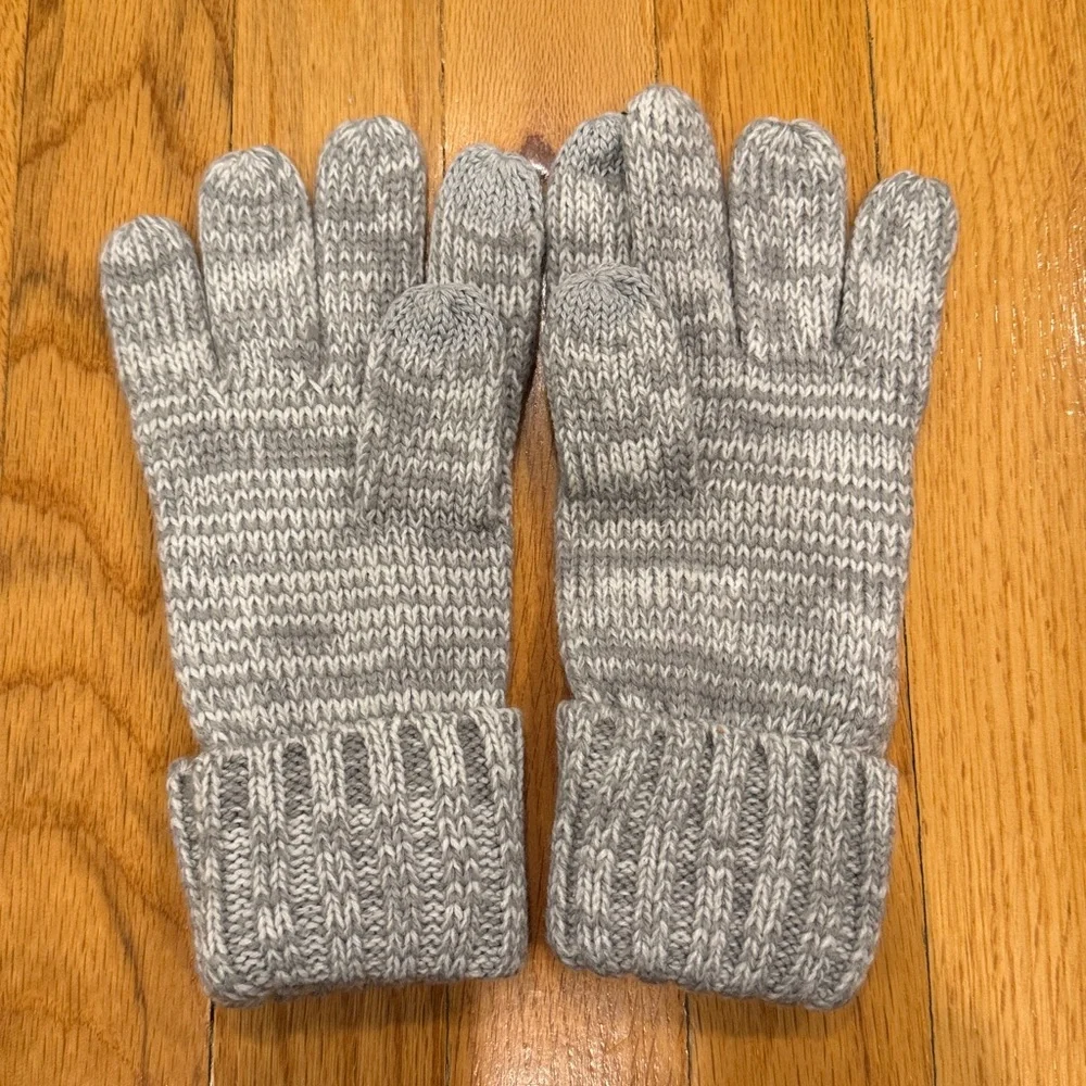 GAP Kids Gray Knit Gloves Size OS